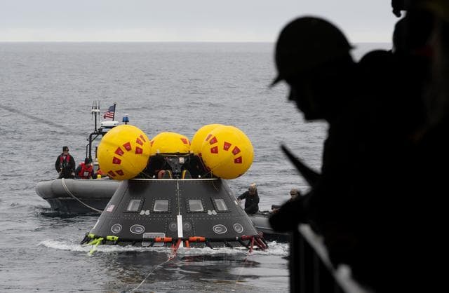 NASA image: NASA Artemis Underway Recovery Test 12