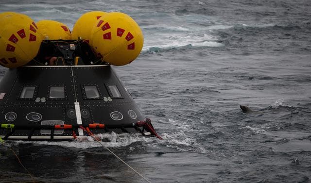NASA image: NASA Artemis Underway Recovery Test 12