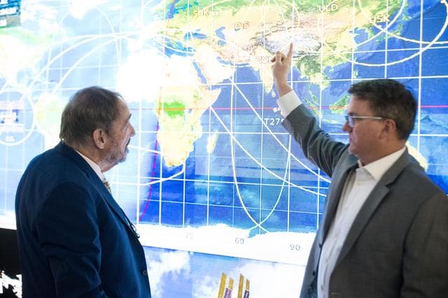 NASA image: John Rhys-Davies at NASA Headquarters