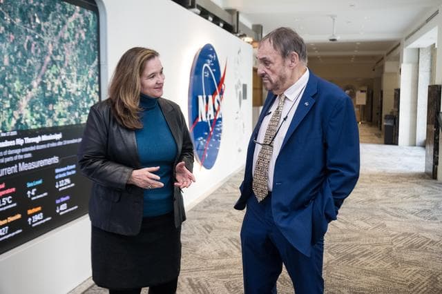 NASA image: John Rhys-Davies at NASA Headquarters
