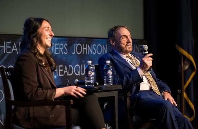 NASA image: John Rhys-Davies at NASA Headquarters