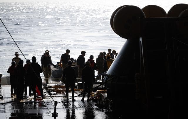 NASA image: NASA Artemis Underway Recovery Test 12