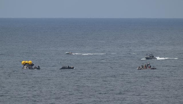 NASA image: NASA Artemis Underway Recovery Test 12