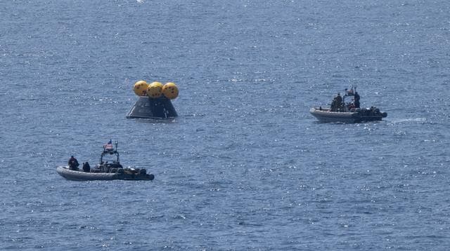 NASA image: NASA Artemis Underway Recovery Test 12