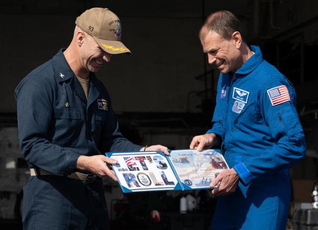 NASA image: NASA Artemis Undreway Recovery Test 12