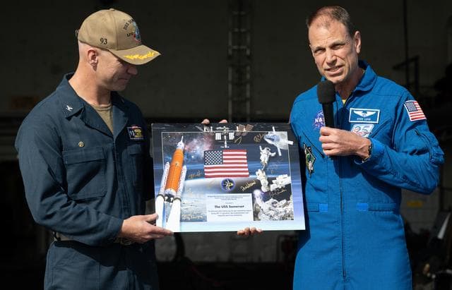 NASA image: NASA Artemis Undreway Recovery Test 12