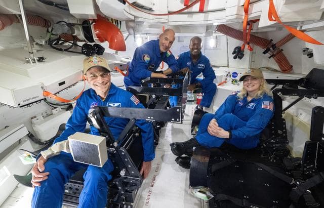 NASA image: NASA Artemis Undreway Recovery Test 12