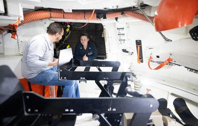 NASA Artemis Undreway Recovery Test 12
