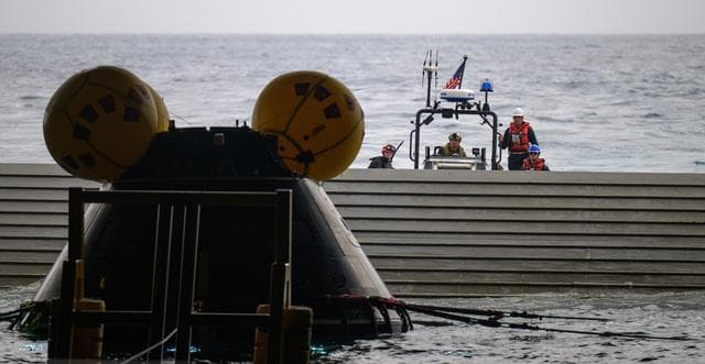 NASA image: NASA Artemis Underway Recovery Test 12