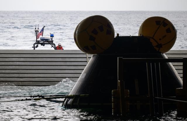 NASA image: NASA Artemis Underway Recovery Test 12