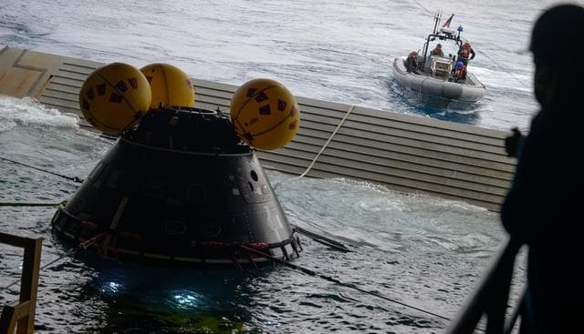 NASA image: NASA Artemis Underway Recovery Test 12
