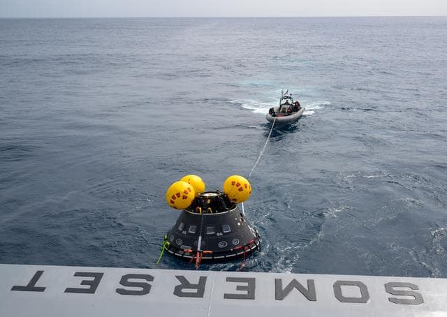 NASA image: NASA Artemis Underway Recovery Test 12