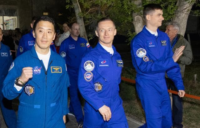 NASA image: Expedition 73 Cosmonaut Hotel Departure