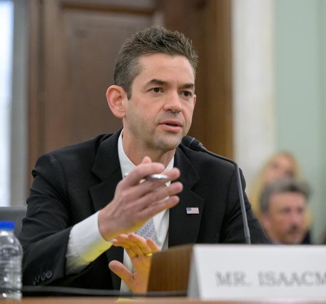 NASA image: Jared Isaacman Senate Confirmation Hearing