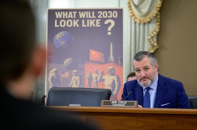 NASA image: Jared Isaacman Senate Confirmation Hearing