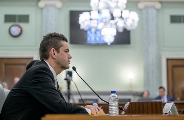 NASA image: Jared Isaacman Senate Confirmation Hearing