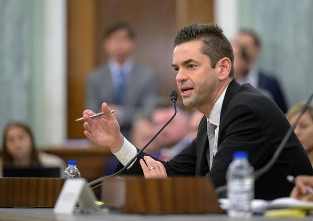 NASA image: Jared Isaacman Senate Confirmation Hearing