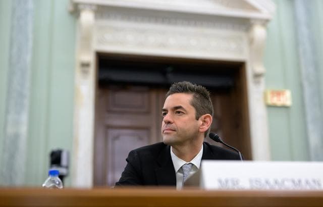 NASA image: Jared Isaacman Senate Confirmation Hearing