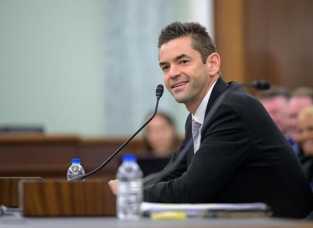 NASA image: Jared Isaacman Senate Confirmation Hearing