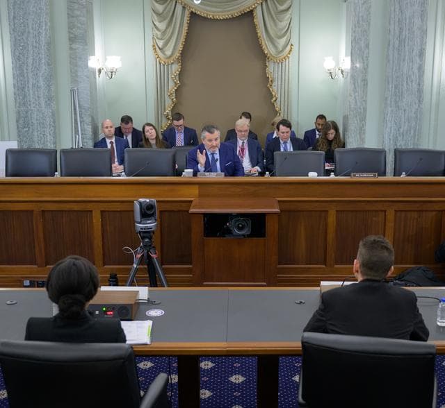 NASA image: Jared Isaacman Senate Confirmation Hearing