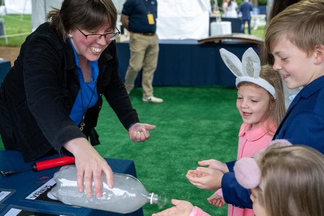 NASA image: NASA STEM Activities at the White House Easter Egg Roll
