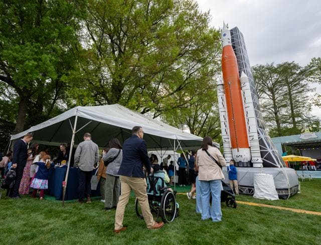 NASA image: NASA STEM Activities at the White House Easter Egg Roll