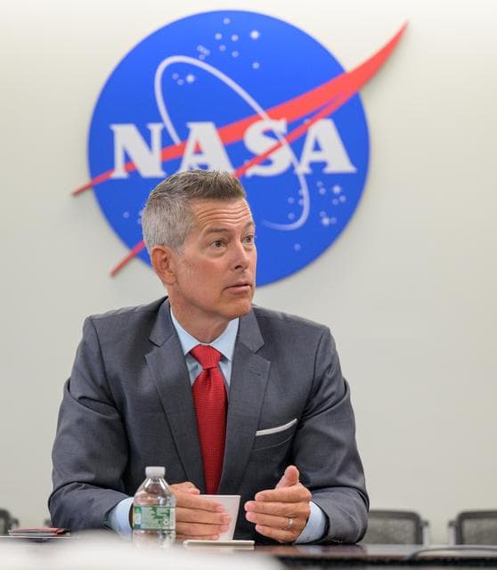 NASA image: Acting Administrator Sean Duffy Meets with Senior Leadership