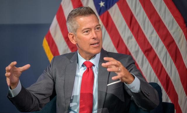 NASA image: Acting Administrator Sean Duffy meets with Casey Swails