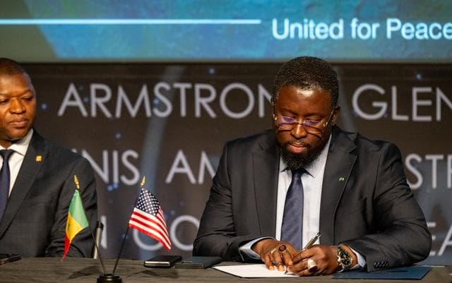 NASA image: Senegal Artemis Accords Signing