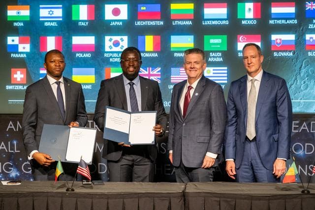 NASA image: Senegal Artemis Accords Signing