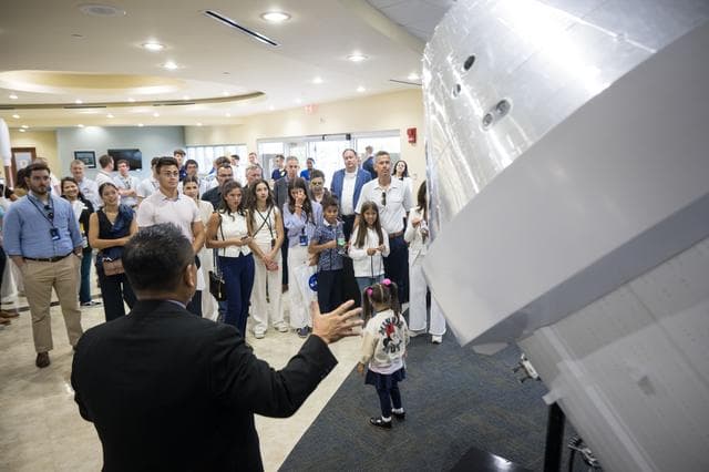 NASA image: Acting Administrator Sean Duffy Tours Orion Facility