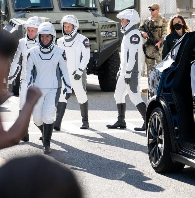 NASA image: NASA’s SpaceX Crew-11 Crew Walkout