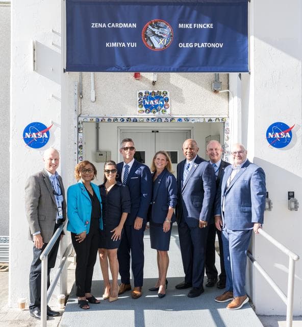 NASA image: NASA’s SpaceX Crew-11 Crew Walkout