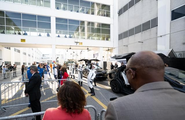 NASA image: NASA’s SpaceX Crew-11 Crew Walkout