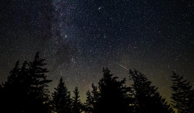 NASA image: Meteor Shower