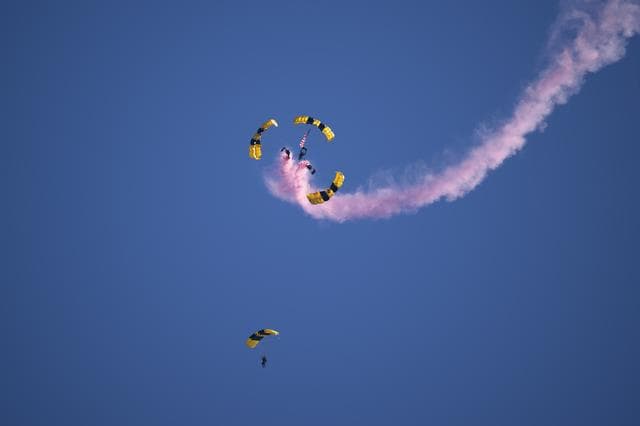 NASA image: Astronaut Nick Hague Attends Joint Base Andrews Air Show