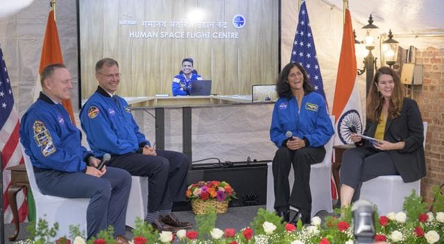 Expedition 72 Crew attend event at Indian Ambassadors’ Residen