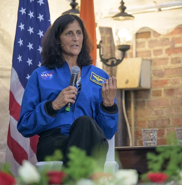 NASA image: Expedition 72 Crew attend event at Indian Ambassadors’ Residen