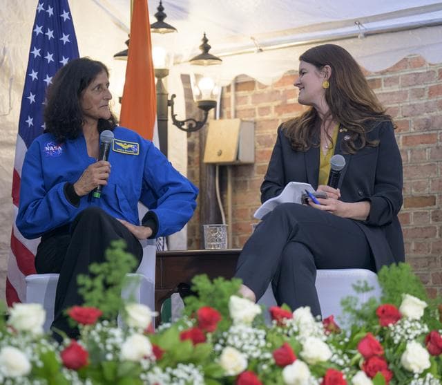 NASA image: Expedition 72 Crew Visit to Indian Embassy in Washington