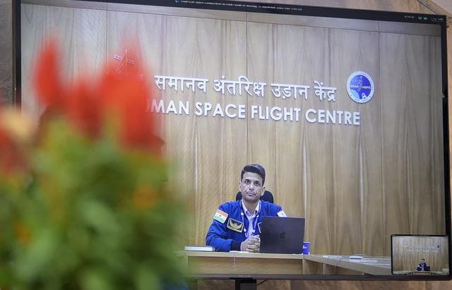 NASA image: Expedition 72 Crew attend event at Indian Ambassadors’ Residen