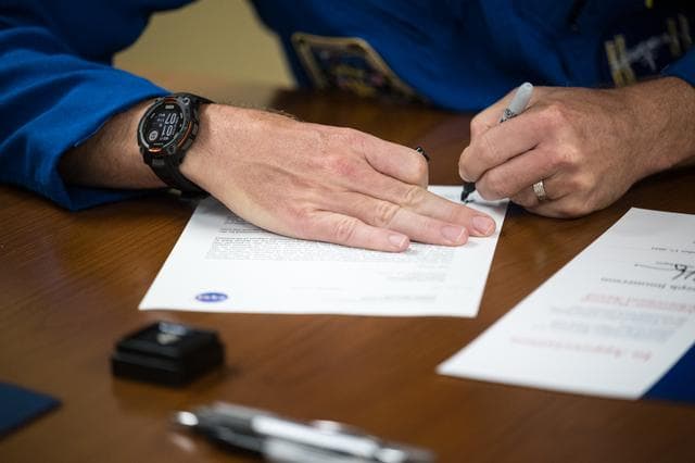 NASA image: Expedition 72 Silver Snoopy Awards