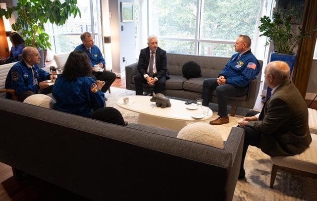 NASA image: Expedition 72 Astronauts at the Embassy of Slovenia