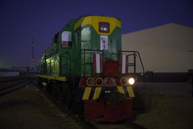 NASA image: Expedition 74 Soyuz Rollout