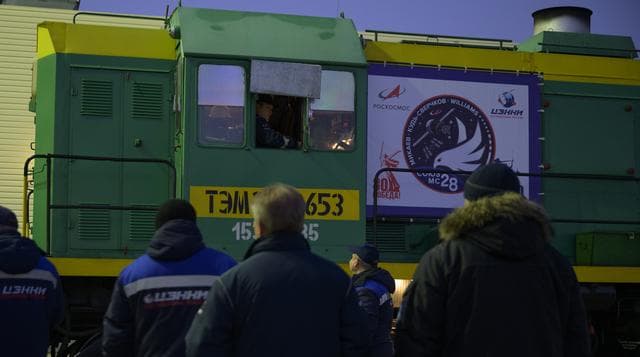 NASA image: Expedition 74 Soyuz Rollout