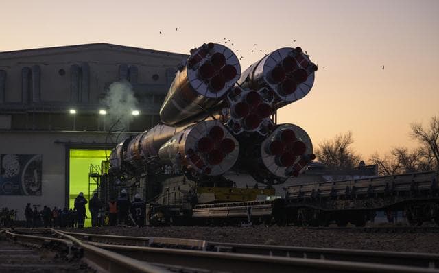 NASA image: Expedition 74 Soyuz Rollout