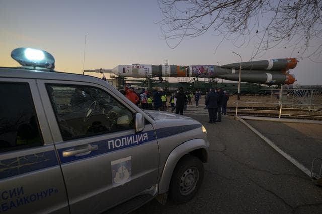 NASA image: Expedition 74 Soyuz Rollout