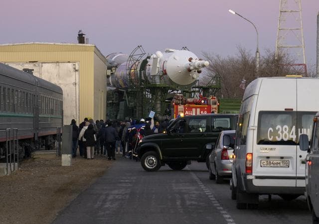 NASA image: Expedition 74 Soyuz Rollout
