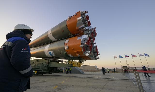 NASA image: Expedition 74 Soyuz Rollout