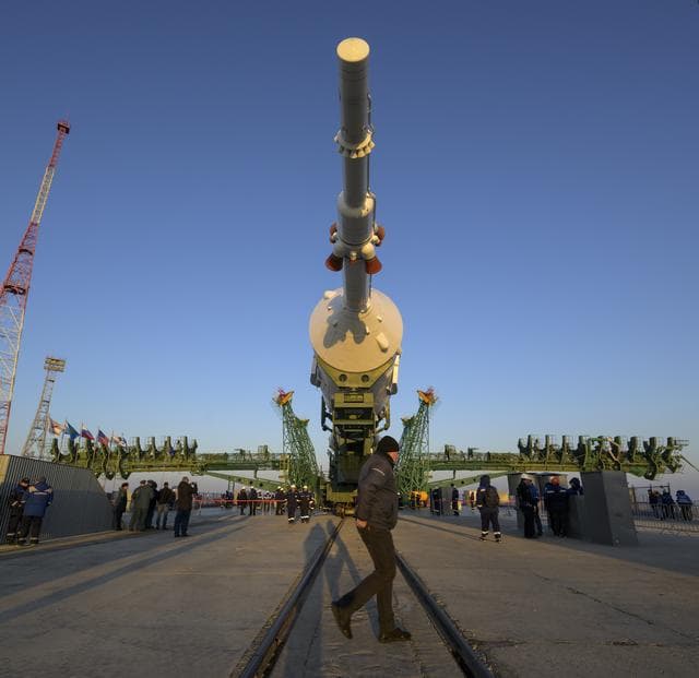 NASA image: Expedition 74 Soyuz Rollout
