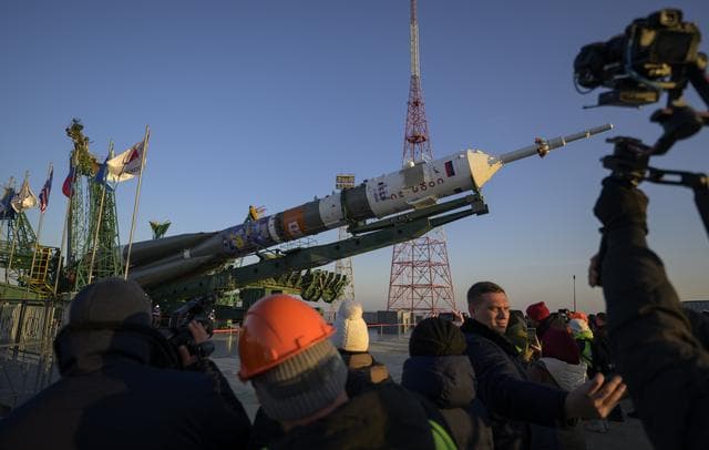 NASA image: Expedition 74 Soyuz Rollout